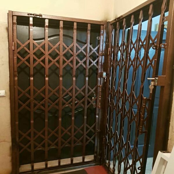 سفارش نرده و محافظ آکاردئونی به ازای هر متر مربع