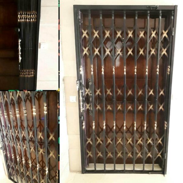 مدل های حفاظ آکاردئونی درب آپارتمان