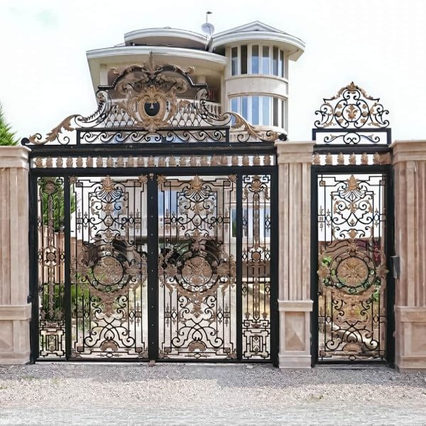 فروش درب حیاط آهنی
