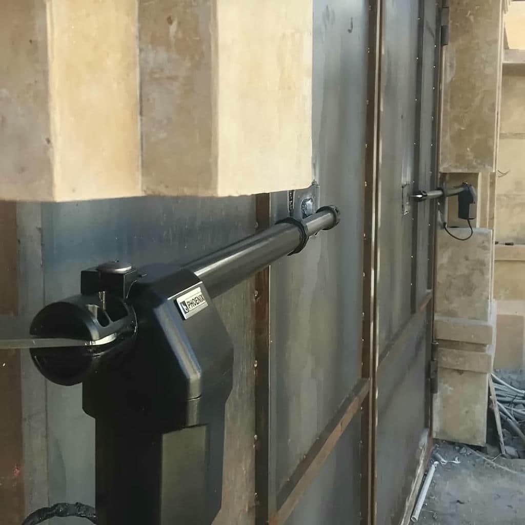 خرید جک درب پارکینگ دولنگه در اشتهارد