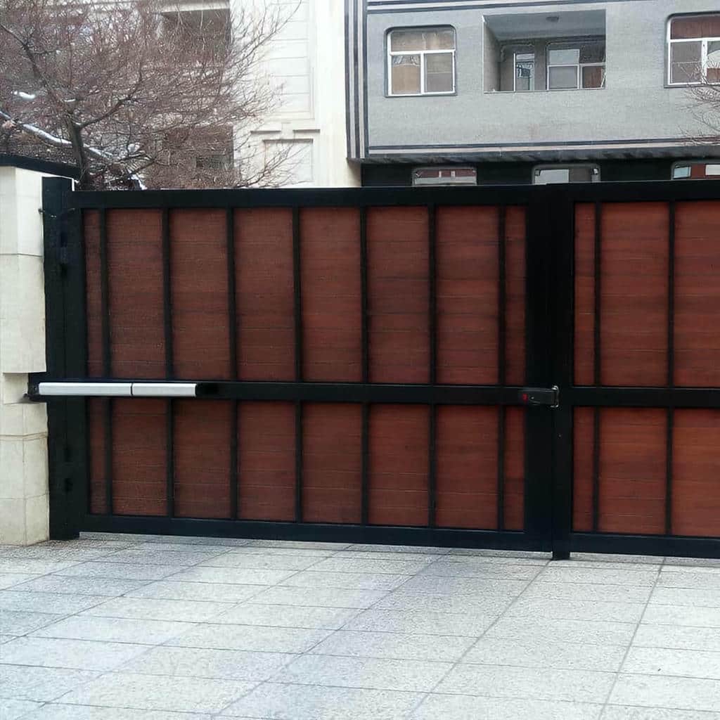 نصب جک درب پارکینگ بیرون بازشو در ایلام