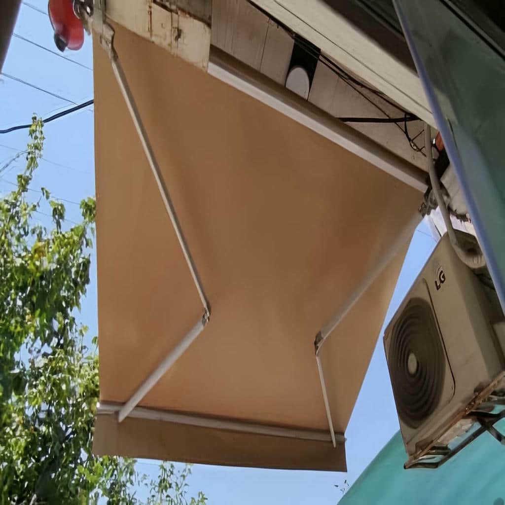 کارخانه سایبان برقی ریموت دار در نوشهر