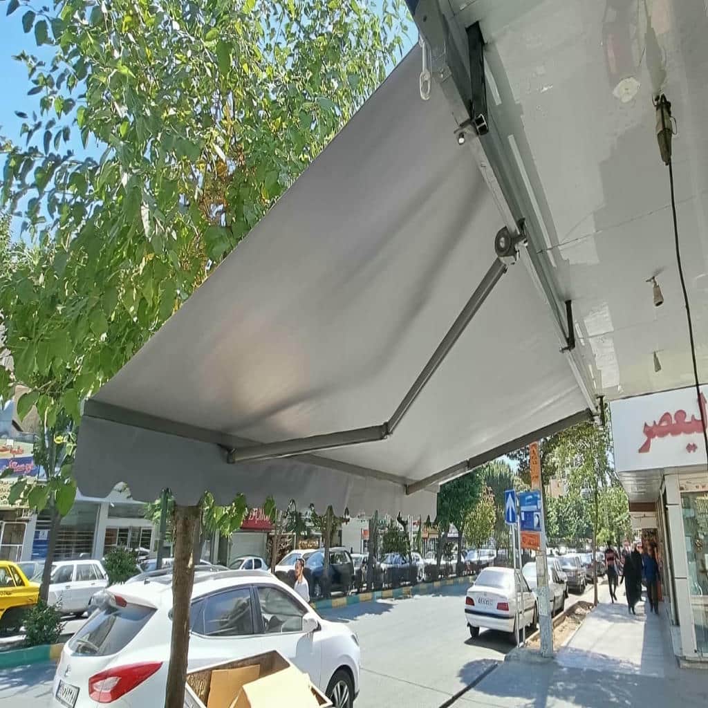 قیمت سایبان برقی اتوماتیک موتور برقی در رشت