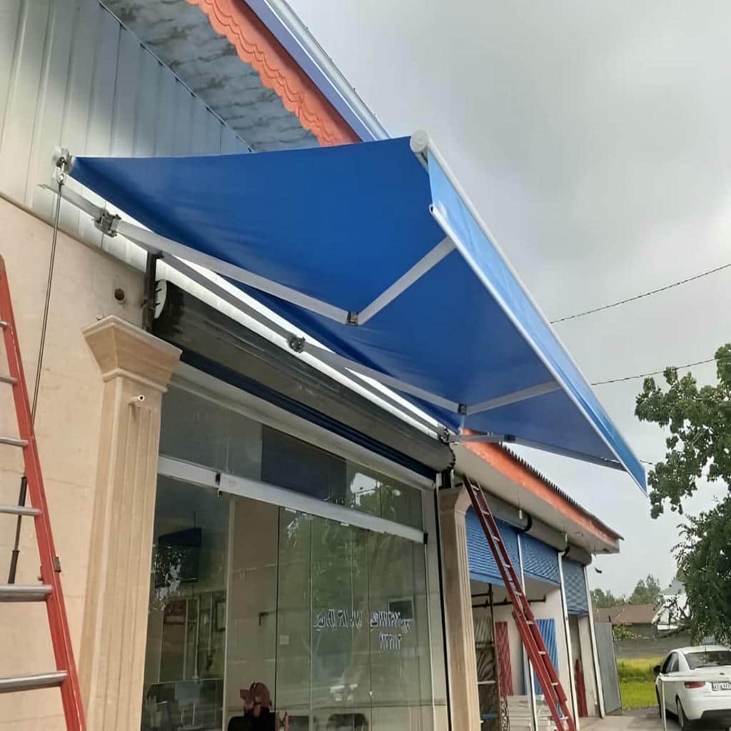 کارخانه سایبان برقی ورودی در خرم آباد