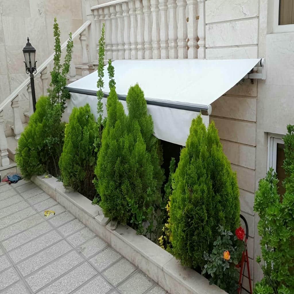 فروش سایبان برقی بازویی مغازه در رفسنجان