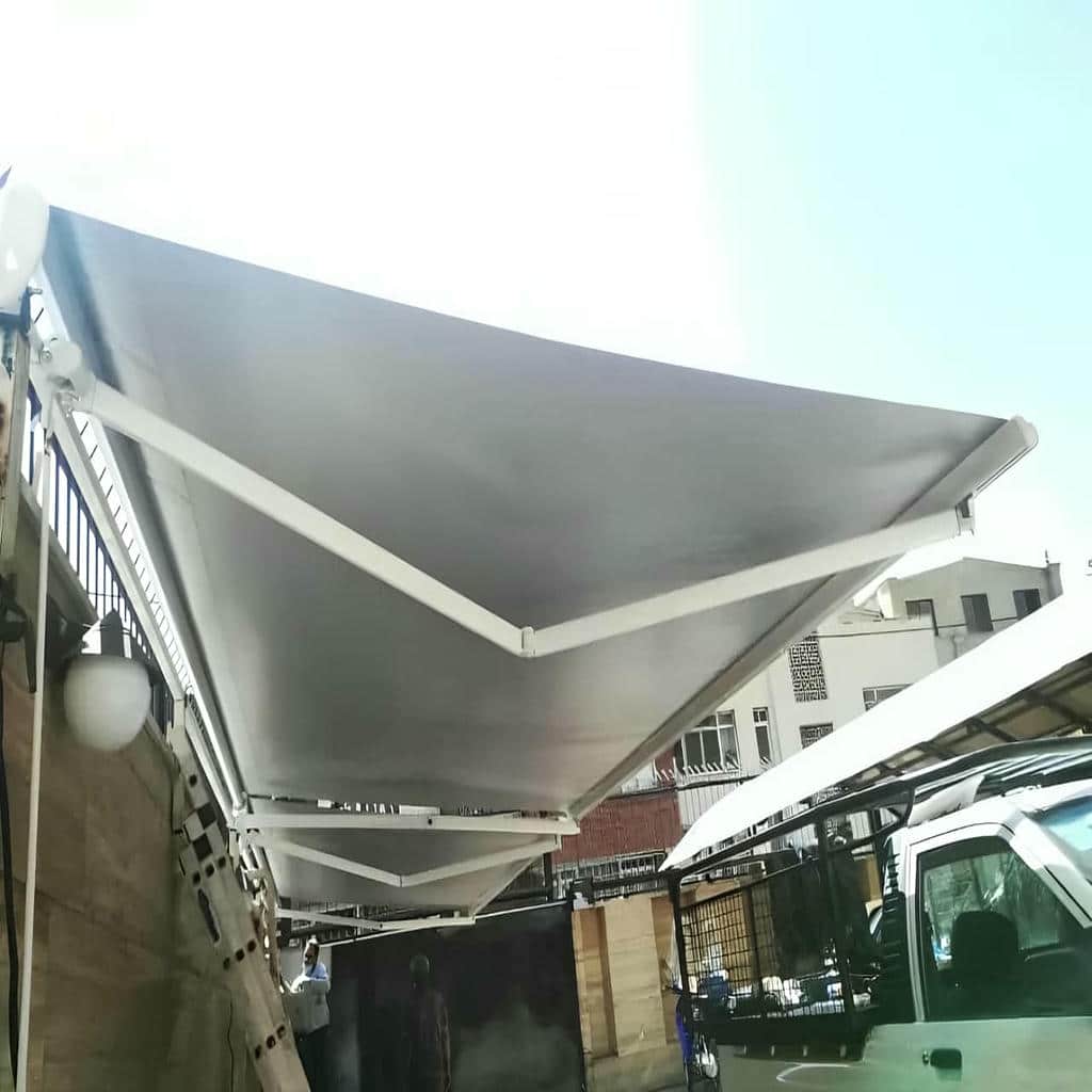 سایبان برقی در ایلام