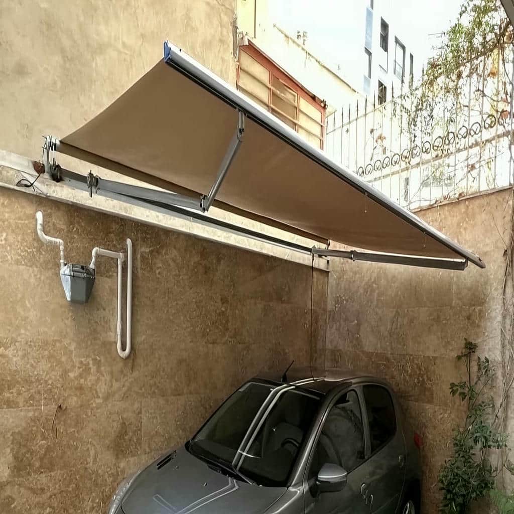 کارخانه سایبان برقی ساختمانی در ملارد