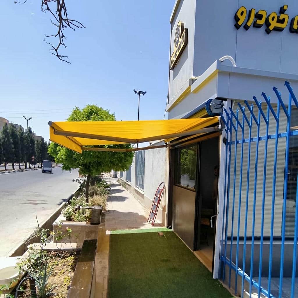 سایبان برقی در محمودآباد