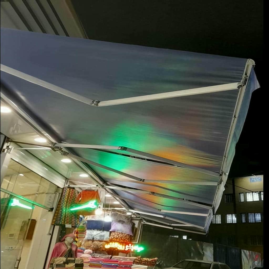 کارخانه سایبان برقی اتوماتیک پوشش متحرک در کرمان