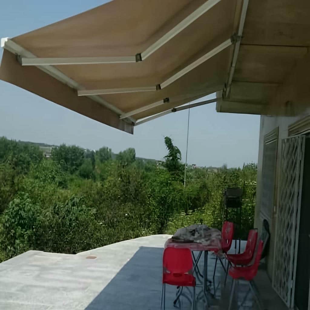 سایبان برقی در بندر دیلم