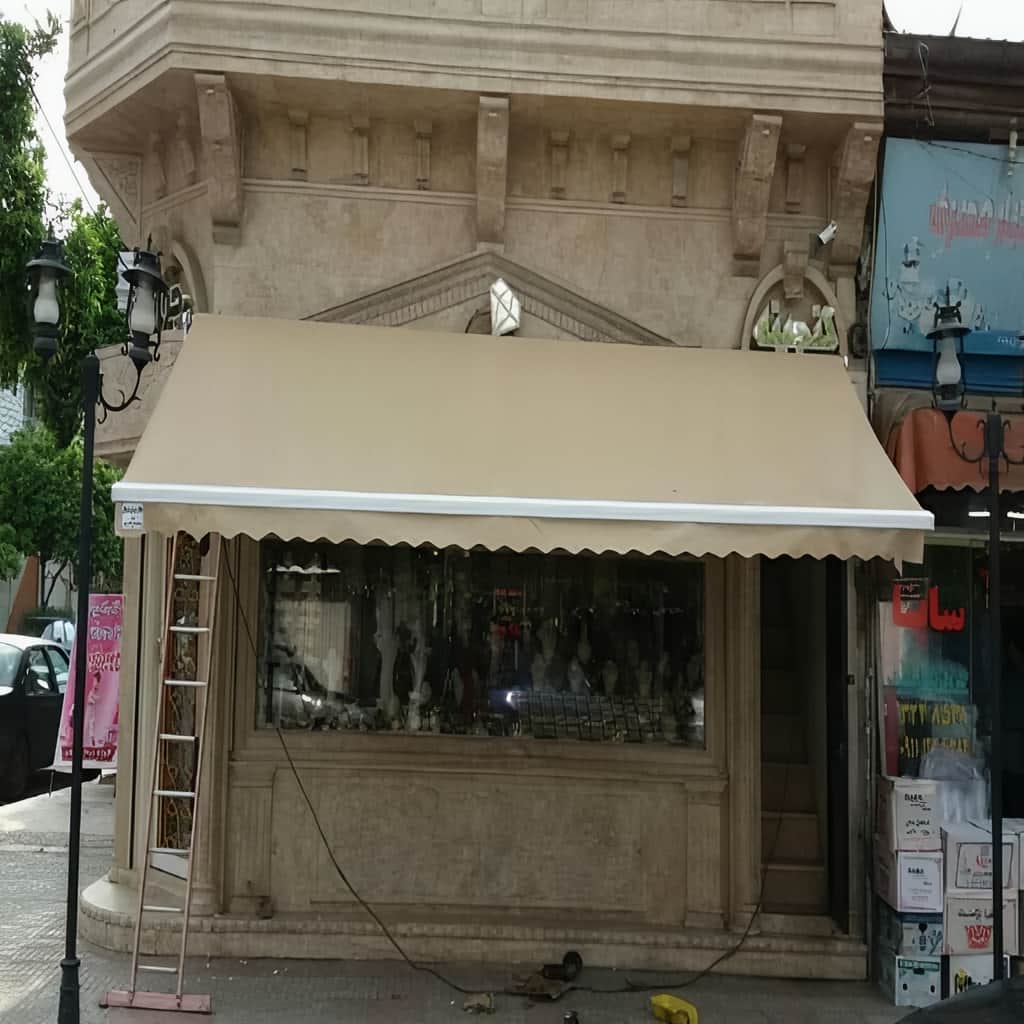 نصب سایبان برقی حیاط در محمودآباد