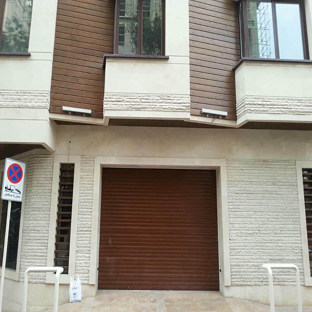 خرید کرکره برقی پارکینگ در بومهن