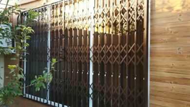 درب آکاردئونی در بجنورد