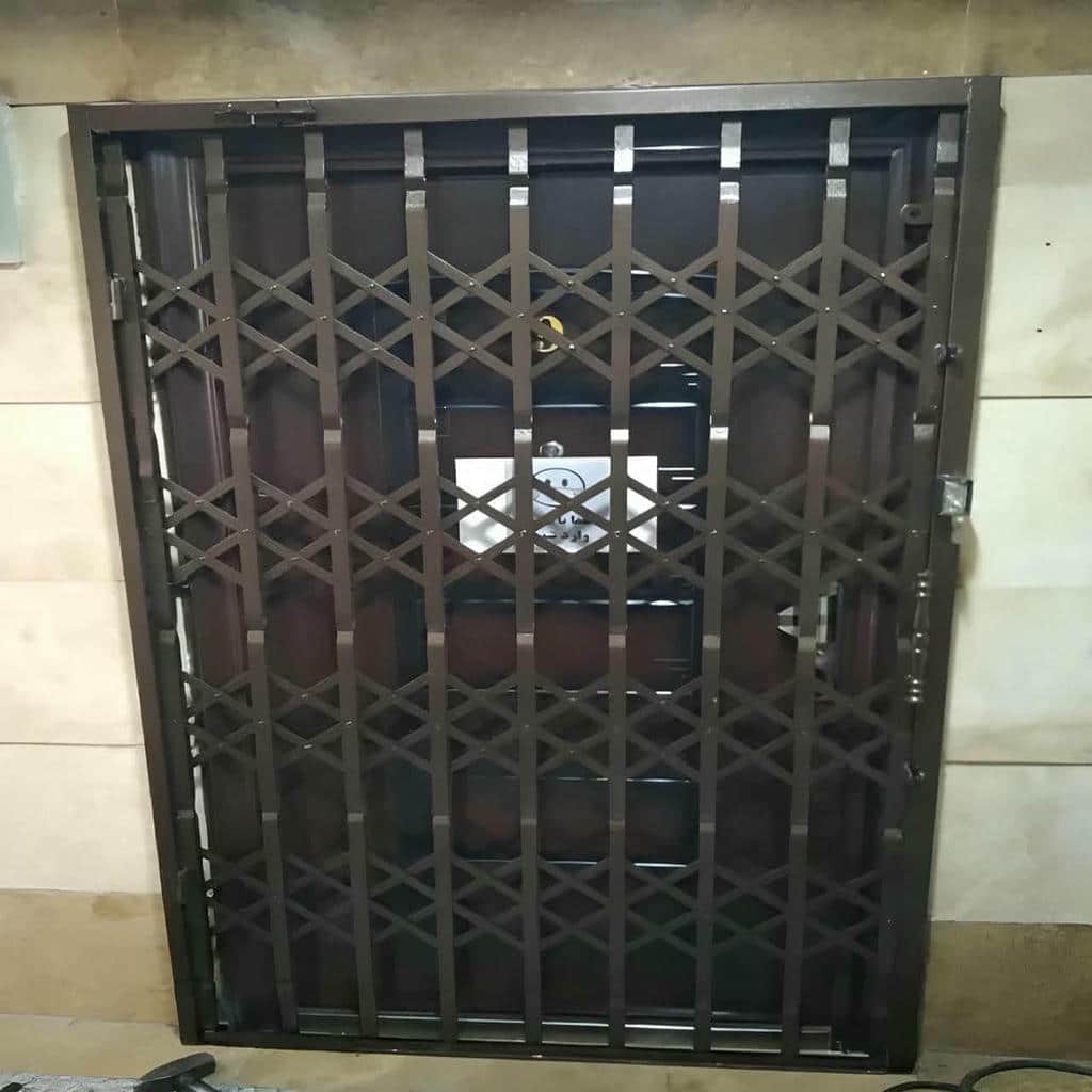کارخانه درب آکاردئونی حفاظ آکاردئون آهنی در کرمان