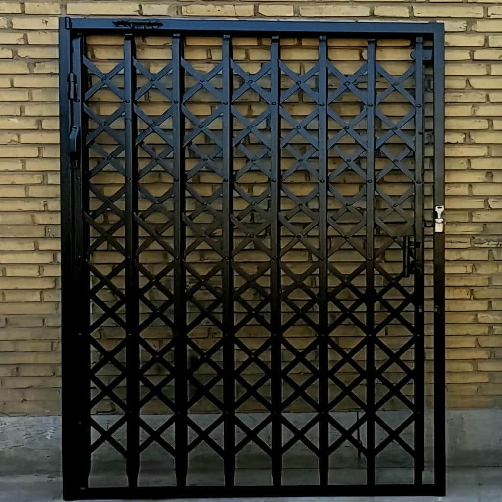 فروش درب آکاردئونی تمام گل در شهرکرد