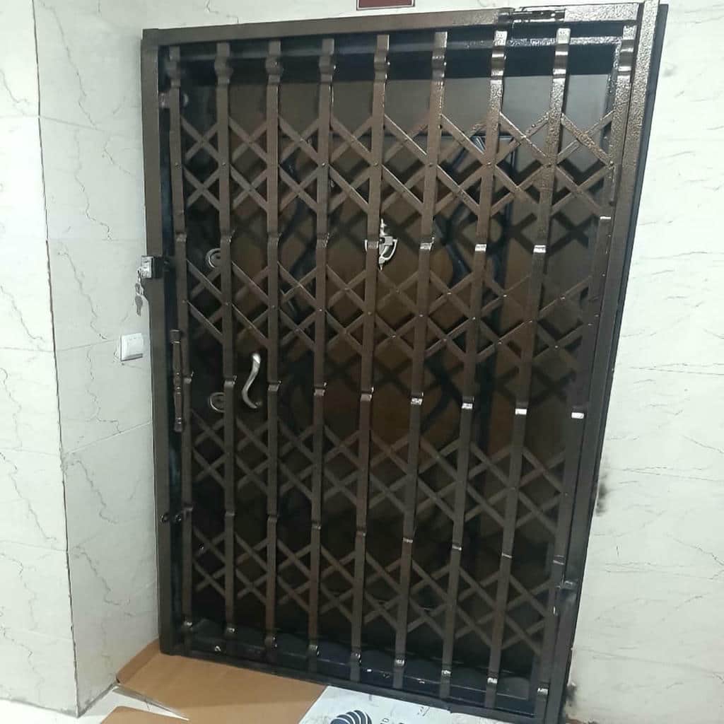 خرید درب آکاردئونی قفل مقاوم در سبزوار