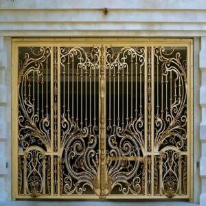 درب حیاط ویلایی فلزی در بابل