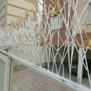 حفاظ شاخ گوزنی در کمال شهر