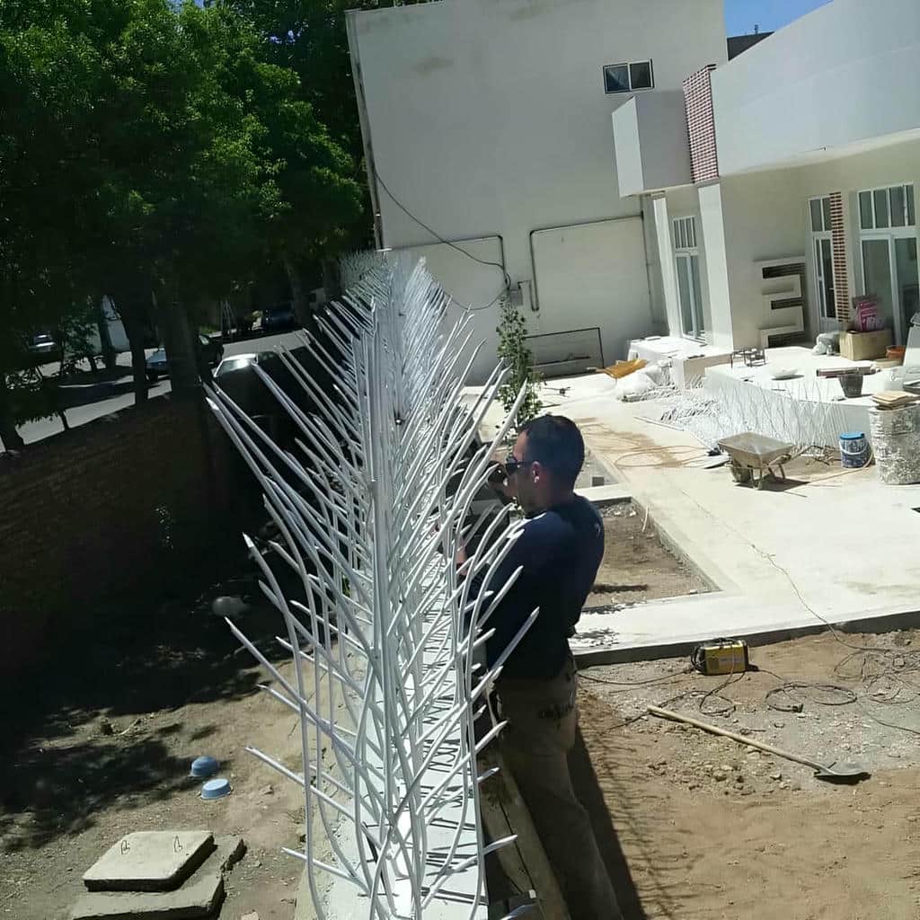 کارخانه حفاظ شاخ گوزنی ارتفاع 120 در اهواز