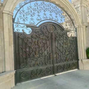 درب حیاط ویلایی فلزی در سبزوار
