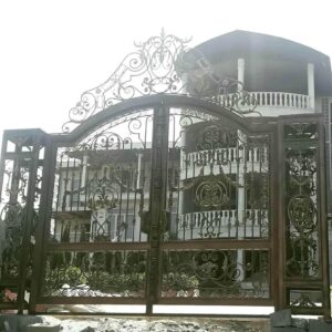 درب حیاط ویلایی فلزی در آبادان
