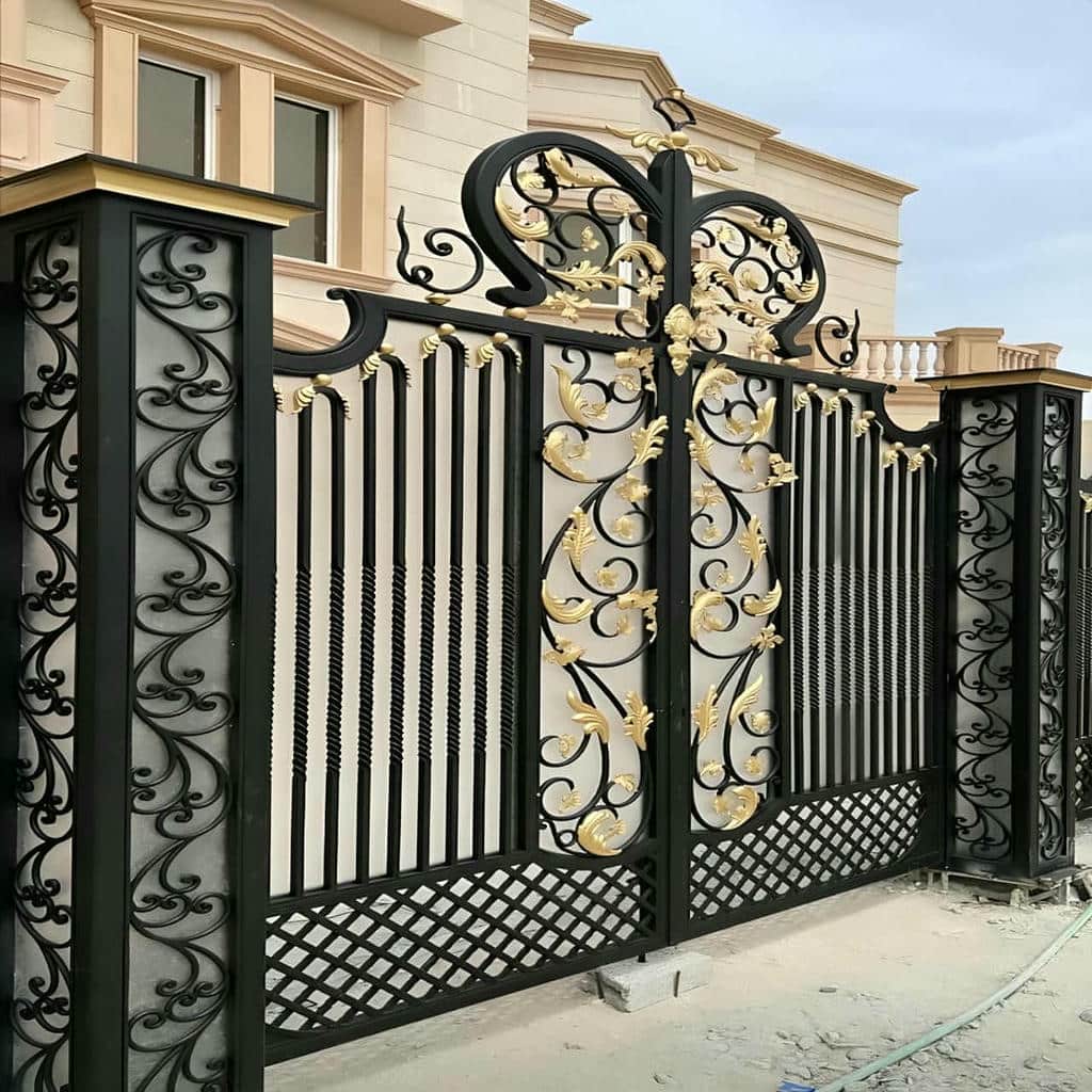 خرید درب حیاط ویلایی فلزی تک لنگه در بندر لنگه