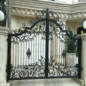 درب حیاط ویلایی فلزی در ایرانشهر