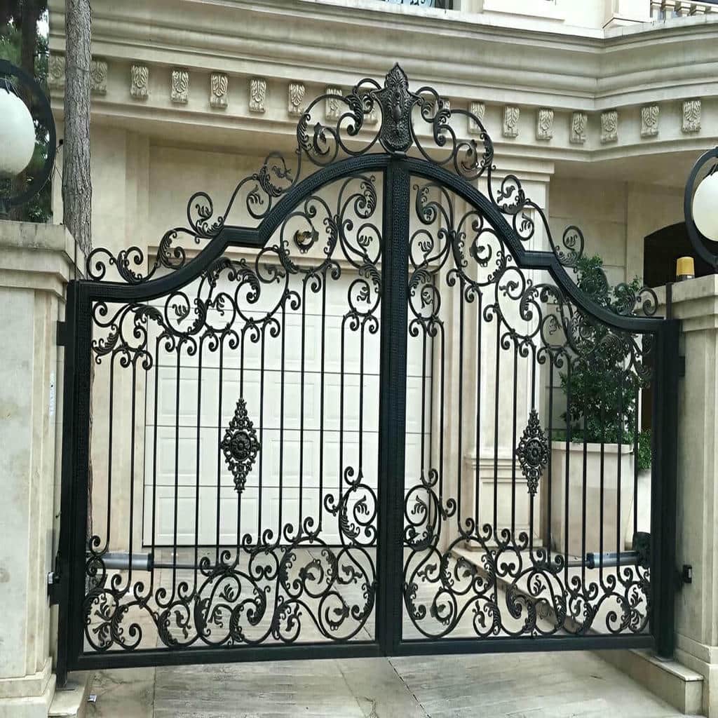 فروش درب حیاط ویلایی فلزی تاشو در بندر لنگه