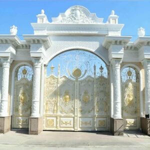 درب حیاط ویلایی فلزی در اهواز