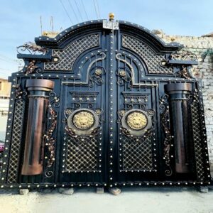 درب حیاط ویلایی فلزی در بوشهر