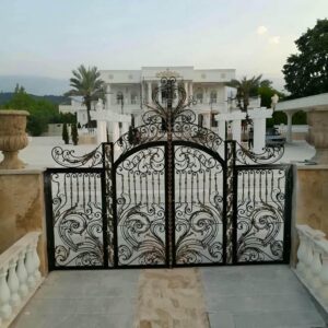 درب حیاط ویلایی فلزی در مشهد