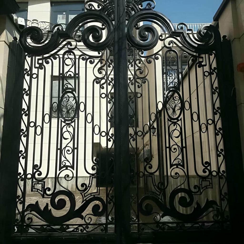 کارخانه درب حیاط ویلایی فلزی فرفورژه در تبریز