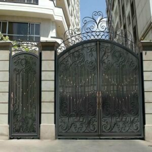 درب حیاط ویلایی فلزی در بندر لنگه