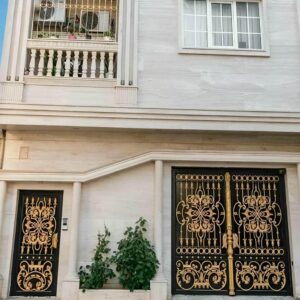 درب حیاط ویلایی فلزی در تبریز