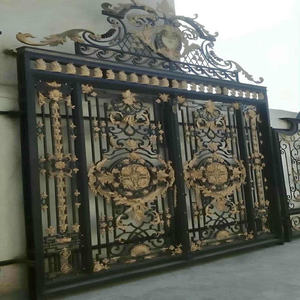فروش درب حیاط ویلایی فلزی تاشو در نظرآباد