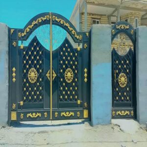 درب حیاط ویلایی فلزی در اردبیل