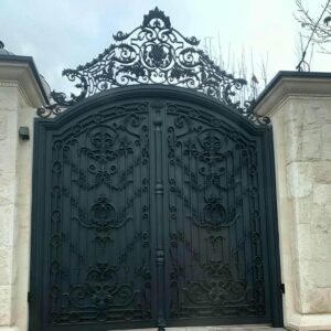 درب حیاط ویلایی فلزی در سنندج