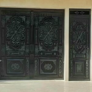 درب حیاط ویلایی فلزی در رشت