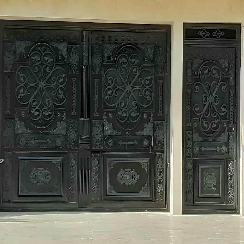 درب حیاط ویلایی فلزی در رشت
