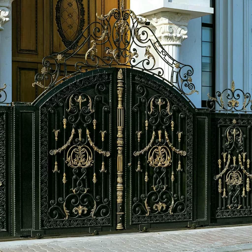 خرید درب حیاط ویلایی فلزی تک لنگه در تبریز