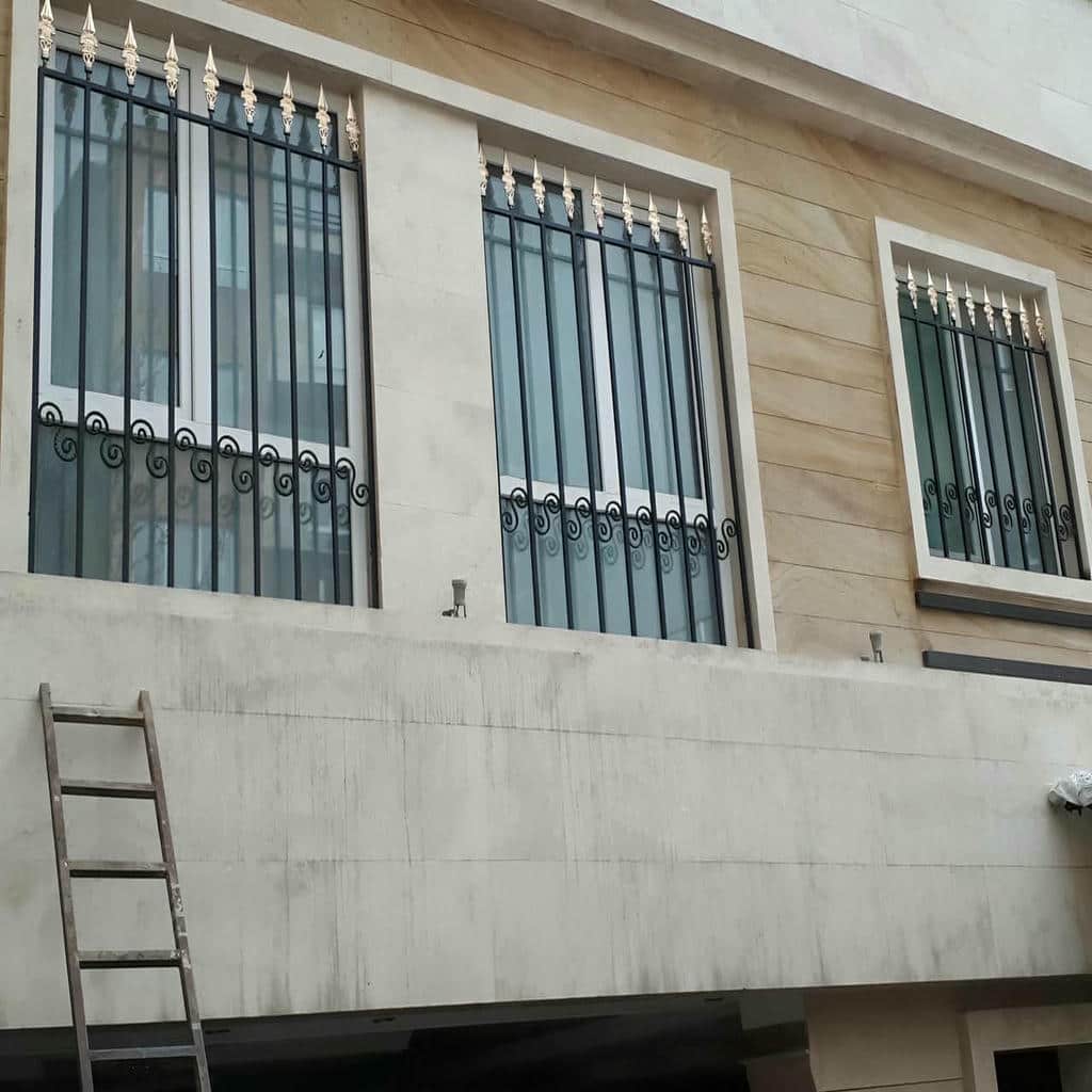 حفاظ پنجره مدرن لوکس ویلا در چالوس