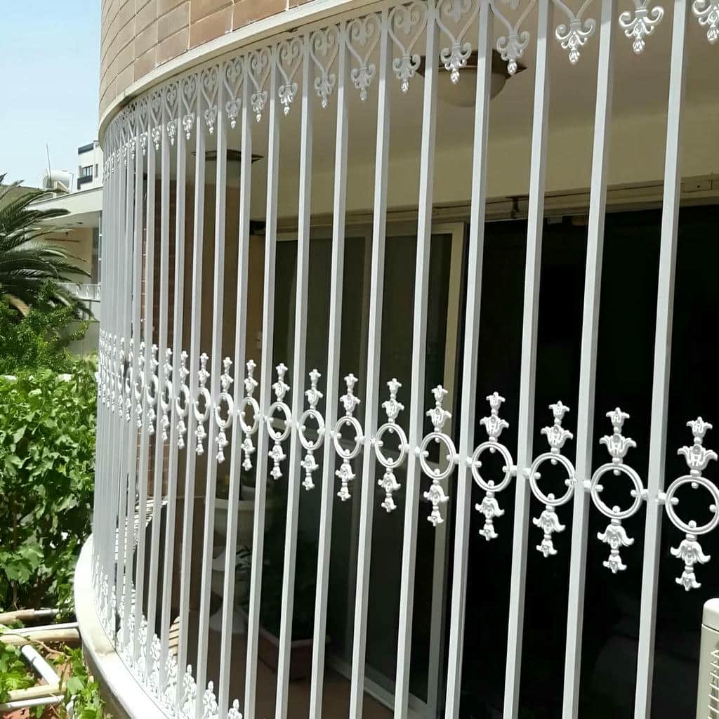 قیمت حفاظ پنجره فرفورژه مدرن در کرمانشاه