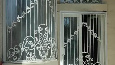 حفاظ پنجره فرفورژه لوکس در سبزوار