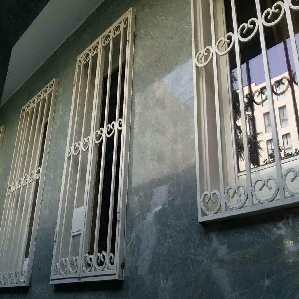 کارخانه حفاظ پنجره گرد کلاسیک در نوشهر
