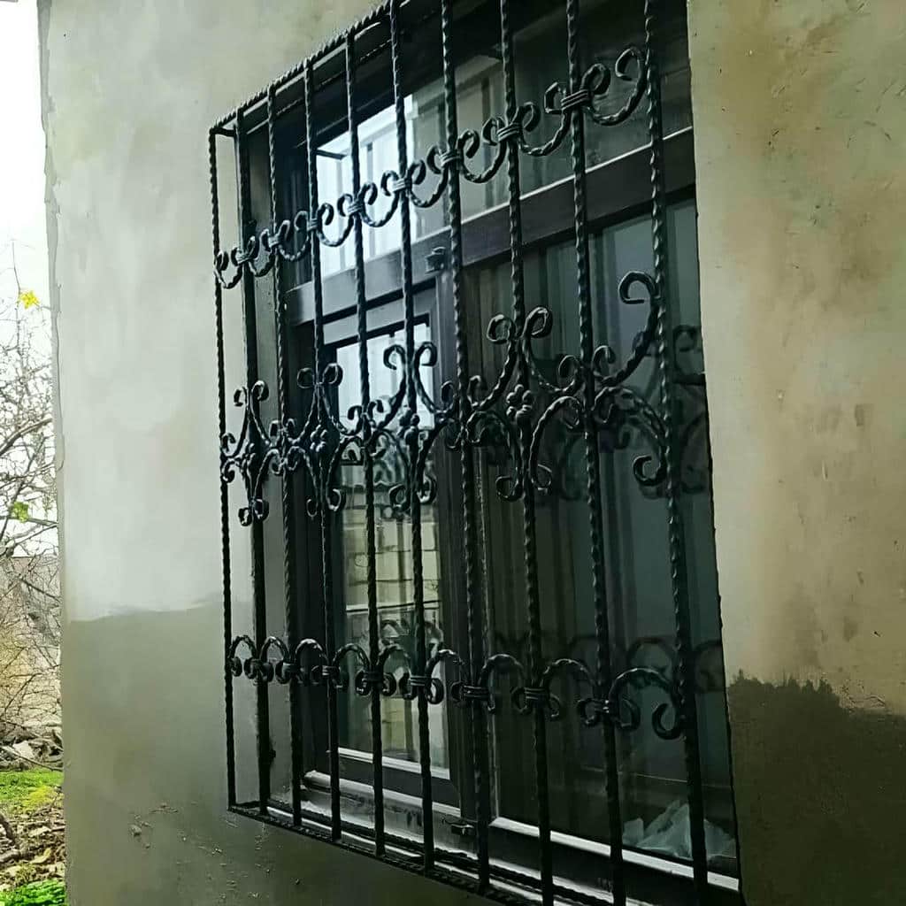 کارخانه حفاظ پنجره گرد کلاسیک در ساری