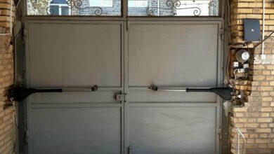 جک درب پارکینگ در گنبدکاووس