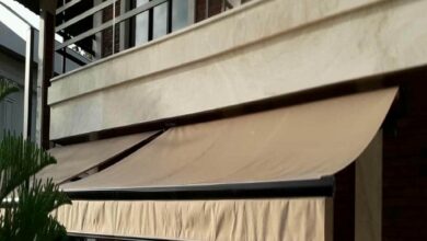 سایبان برقی اتوماتیک مغازه و پارکینگ 001