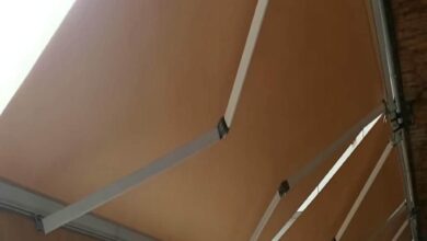 سایبان برقی اتوماتیک مغازه و پارکینگ 003