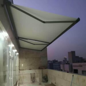 سایبان برقی در بومهن