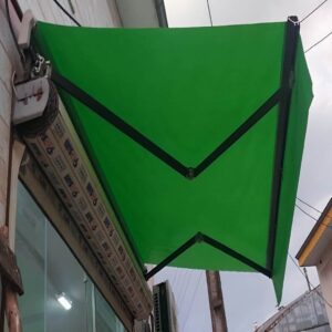 سایبان برقی بازویی در پرند